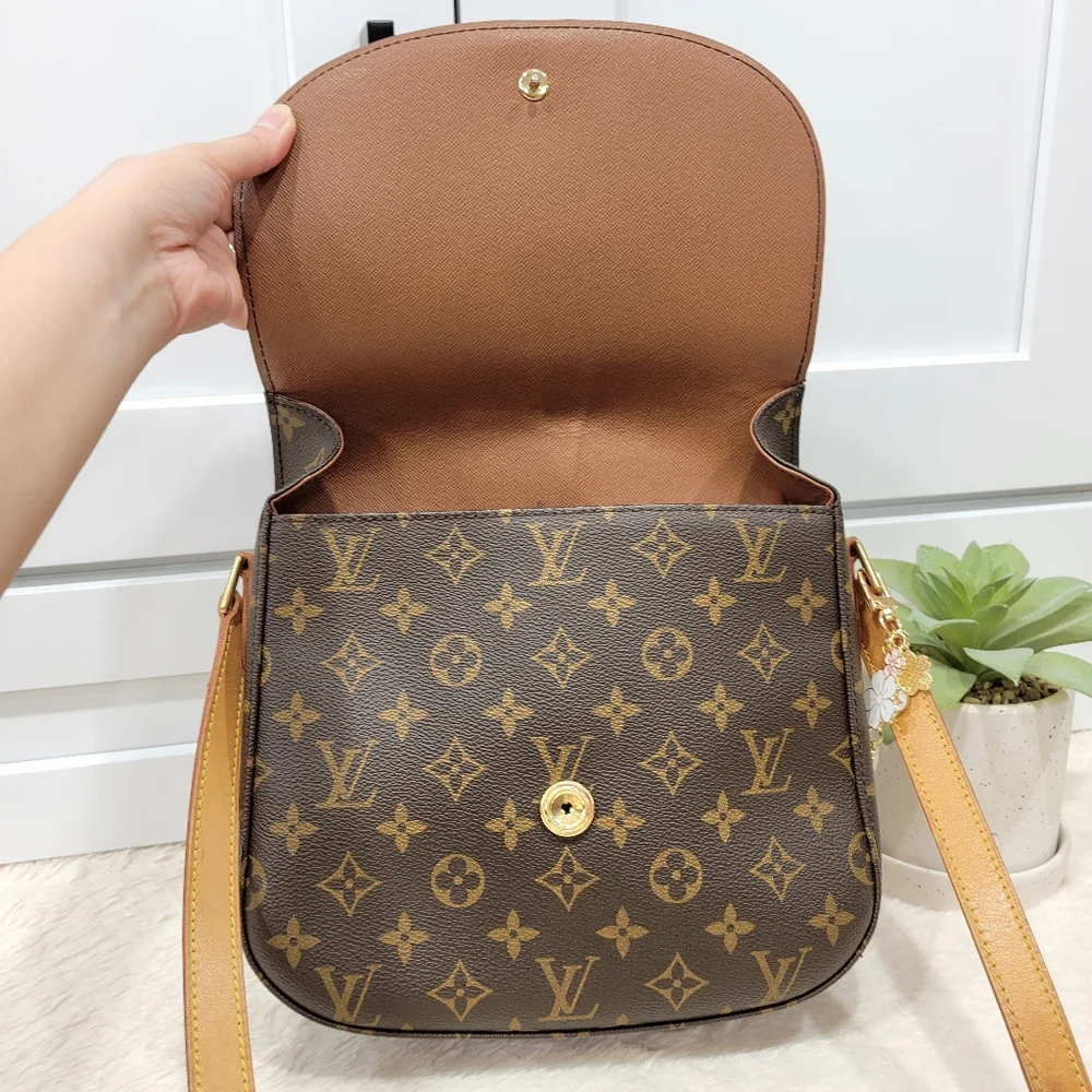 💕DISCONTINUED Crossbody/Shoulder LOUIS VUITTON Saint Cloud GM Monogram